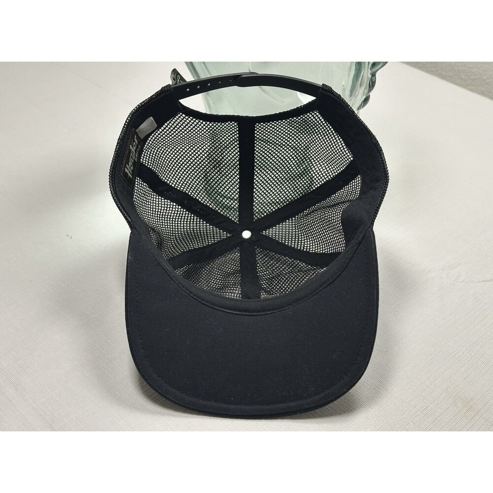 Howler Bros. Feedstore Snapback Trucker Hat OSFM Black Gold Laurel - Picture 8 of 10